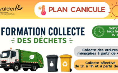 Plan canicule : adaptation des collectes